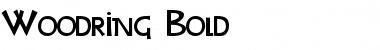 Download Woodring Bold Font Title Preview