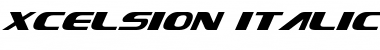 Download Xcelsion Italic Font