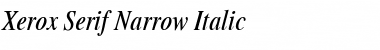 Download Xerox Serif Narrow Italic Font