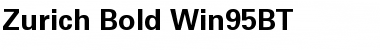 Download Zurich Win95BT Font