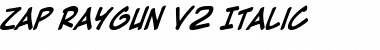 Download Zap Raygun V2.0 Font