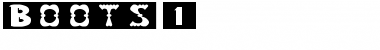 Download Boots 1 Regular Font Title Preview