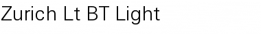 Download Zurich Lt BT Font