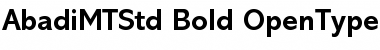 Download Abadi MT Std Bold Font Title Preview