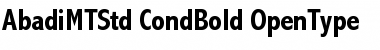 Download Abadi MT Std Cond Bold Font Title Preview