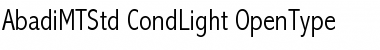 Download Abadi MT Std Cond Light Font Title Preview