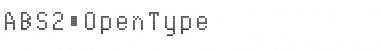 Download ABS 2 Font Title Preview