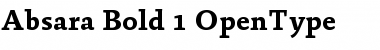 Download Absara Bold Font Title Preview