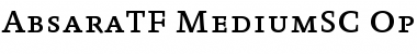 Download Absara TF Medium SC Regular Font Title Preview