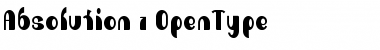 Download Absolution Regular Font Title Preview