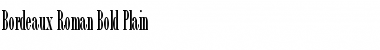 Download Bordeaux Roman Bold Regular Font Title Preview