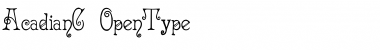 Download AcadianC Regular Font Title Preview