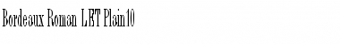 Download Bordeaux Roman LET Plain Font Title Preview