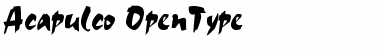 Download Acapulco Regular Font Title Preview