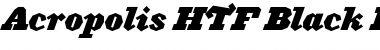 Download Acropolis HTF-Black-Italic Font