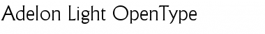 Download Adelon-Light Regular Font Title Preview