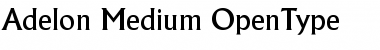 Download Adelon-Medium Regular Font Title Preview