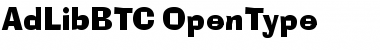 Download AdLib BT C Regular Font Title Preview