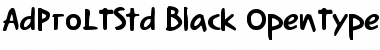 Download AdPro LT Std Black Font