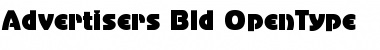 Download Advertisers Bld Font Title Preview