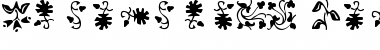 Download Borderbats-Fleur Regular Font Title Preview