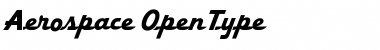 Download Aerospace Regular Font Title Preview