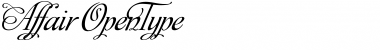 Download Affair Regular Font Title Preview