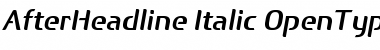 Download After Headline Italic Font Title Preview