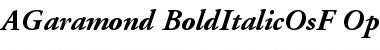 Download Adobe Garamond Bold Italic OsF Font Title Preview