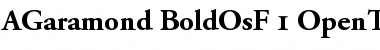 Download Adobe Garamond Bold Oldstyle Figures Font Title Preview