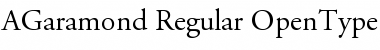 Download Adobe Garamond Regular Font Title Preview