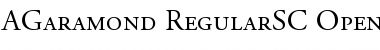 Download Adobe Garamond SC Font Title Preview