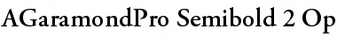 Download Adobe Garamond Pro Semibold Font Title Preview