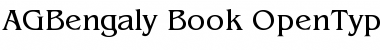 Download AGBengaly Regular Font Title Preview