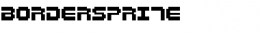 Download Bordersprite Regular Font Title Preview