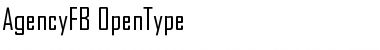Download AgencyFB Regular Font Title Preview