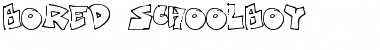 Download Bored Schoolboy " " " " " " " " " Font Title Preview