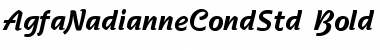 Download Agfa Nadianne Cond Std Bold Font Title Preview