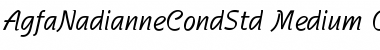 Download Agfa Nadianne Cond Std Medium Font Title Preview