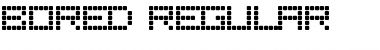 Download Bored Regular Font Title Preview