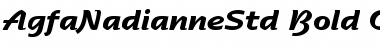 Download Agfa Nadianne Std Bold Font Title Preview