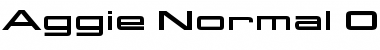 Download Aggie Normal Font Title Preview