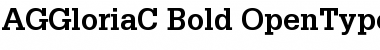 Download AGGloriaC Bold Font Title Preview