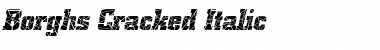 Download Borghs Cracked Italic Font Title Preview
