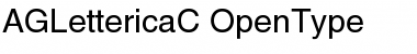 Download AGLettericaC Regular Font Title Preview