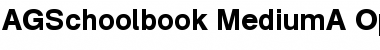 Download AG Schoolbook Medium A Font Title Preview