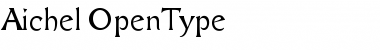 Download Aichel Regular Font Title Preview