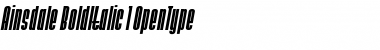 Download Ainsdale ItalicBold Font Title Preview