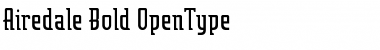 Download Airedale Bold Font Title Preview