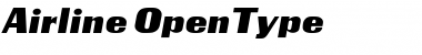 Download Airline Regular Font Title Preview